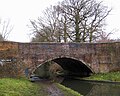 The Dunstall water Bridge viewed from the canal side.