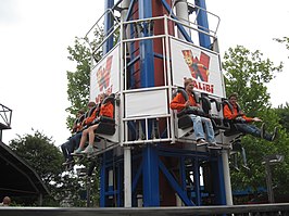 De Space Shot in Walibi Holland