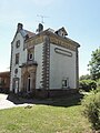 Ancienne gare de Vergaville en 2017.