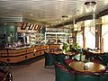 Januar 2013: Bar in der MS Finnmarken