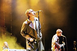 Liam en Noel Gallagher in San Diego, 18 september 2005