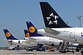 Lufthansa is one of the funding members of the Category:Star Alliance.