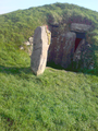 South-west side, decorated stone