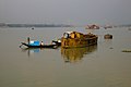 Boats on Hooghly River