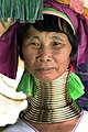 The Kayan people of Burma (Myanmar) associate the wearing of neck rings with feminine beauty.[63]