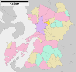 Location of Kikuyō