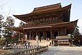 吉野山の金峯山寺蔵王堂（国宝、世界遺産）