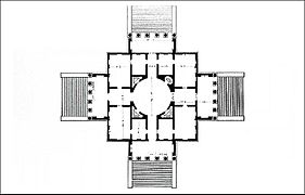 Plan by Bertotti Scamozzi 1778