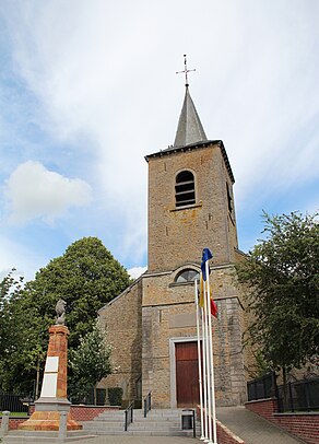 L'église Saints-Gervais et Protais (1838).