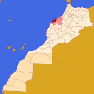 Localização em Marrocos