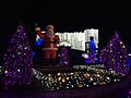 A View of Santa Claus with the Polar Pathway in the Background