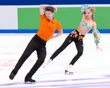 Alexandra Stepanova and Ivan Bukin at the 2024 Channel One Cup.png