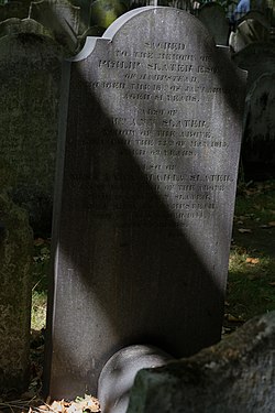 Bunhill Fields Gravestone (London)