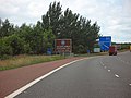 Image 52A sign marking entry to Scotland located on the M6 motorway crossing the border of Cumbria. (from North West England)