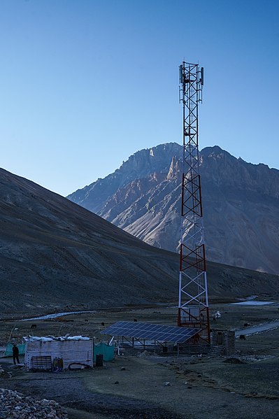 File:Cell Tower Kargyak Lungnak Zanskar Oct22 A7C 04599.jpg