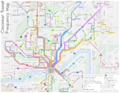 Cincinnati Frequent Bus Network