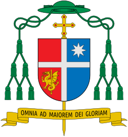 Coat of arms of the Ordinariat Militer Kroasia