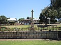 War memorial at Ben Wright Park (from south-east).