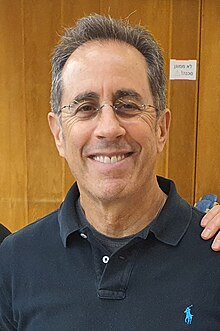 Headshot of Jerry Seinfeld smiling