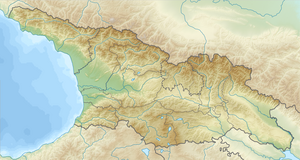 Агепста. Карта розташування: Грузія