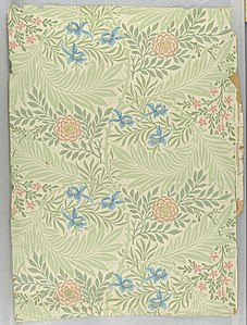 Larkspur design (1874) (Cooper-Hewitt Museum)