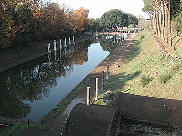 Veduta della vasca del Canopo