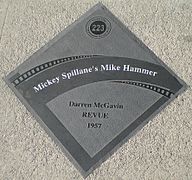 Mickey Spillane's Mike Hammer Diamond Studio City Walk of Fame.JPG