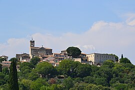 The old village of Montferrier-sur-Lez