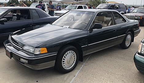 Honda Legend (1987-91): considered airy with low cowl, beltline, and thin pillars