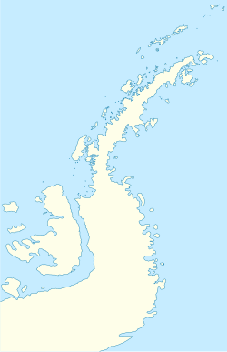 Base antártica Esperanza ubicada en Península Antártica