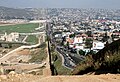 Border between San Diego and Tijuana