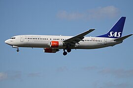 Boeing 737-800 der SAS