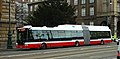 Low-floor articulated city bus SOR NBH 18