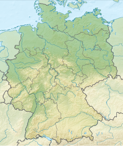 Map showing the location of Lower Oder Valley National Park