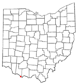 Location of Aberdeen, Ohio