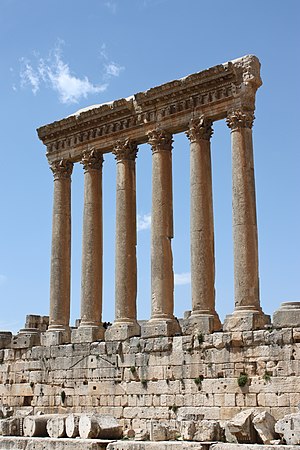 Temple of Jupiter in Baalbeck