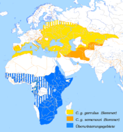 Map of range