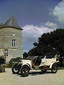 Double phaéton de 1911, avec moteur V8.