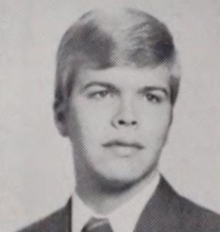 Yearbook photo of Dick Molpus