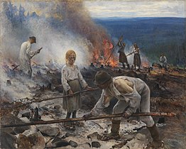 Under the Yoke (Burning the Brushwood), 1893[10] (fi)