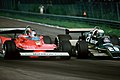 1979: Gilles Villeneuve und Ricardo Patrese in Zolder (Bel)