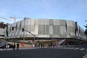 Das Golden 1 Center im Februar 2017