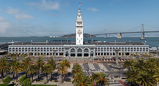 San Francisco Ferry Building, by JaGa (edited by Citypeek)