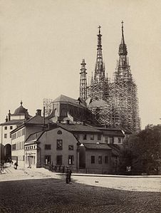 "Schenson_Uppsala_domkyrka_1889_-_Restoration.jpg" by User:Adam Cuerden