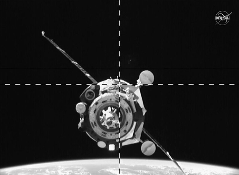 File:Soyuz MS-15 spacecraft approaching for a docking.jpg