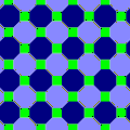 Truncated square tiling (ignoring color also, with smaller translations)