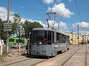 AKSM - first-generation tram in Minsk