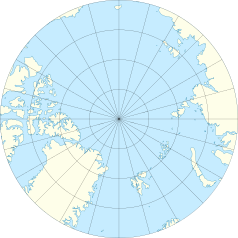 Mapa konturowa Arktyki