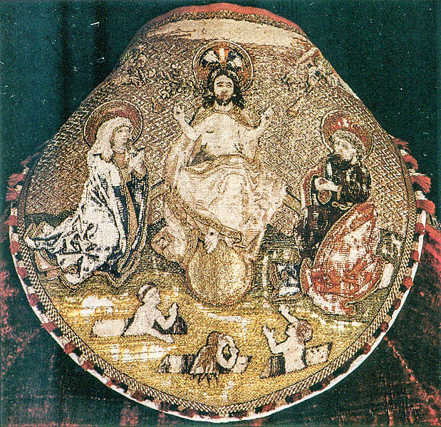 File:Decorative embroidery on Jón Arason's episcopal cope.jpg