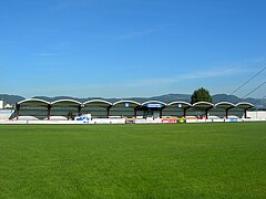 Ancien stade, tribune principale, 2006